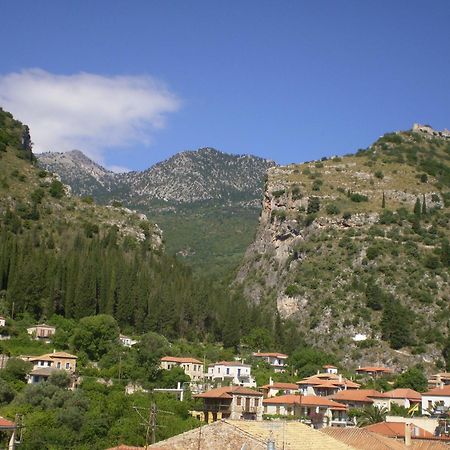 Byzantion Hotel Mystras Eksteriør billede