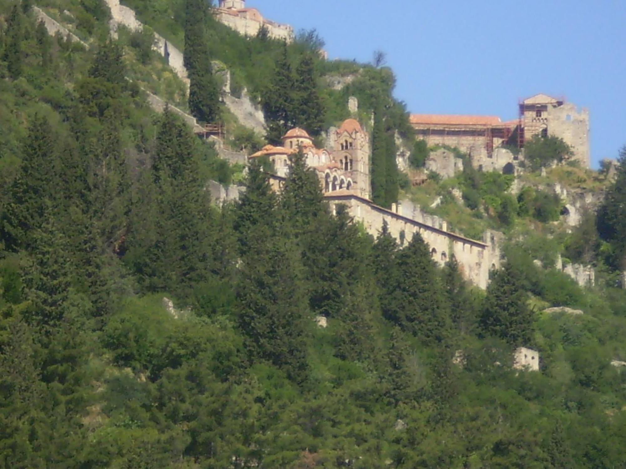 Byzantion Hotel Mystras Eksteriør billede